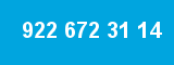 922 672 31 14